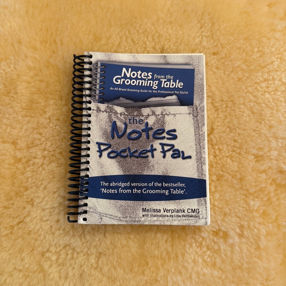 Notes From the Grooming Table (Pocket Pal) by Melissa Verplank